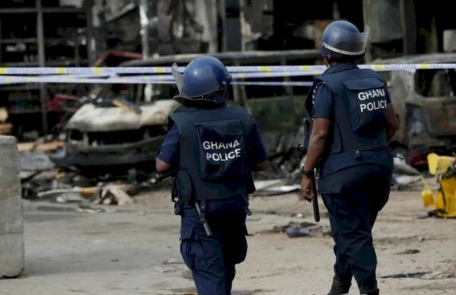 Tension At Achimota Hospital As Policemen Clash With Angry Youth In Nima