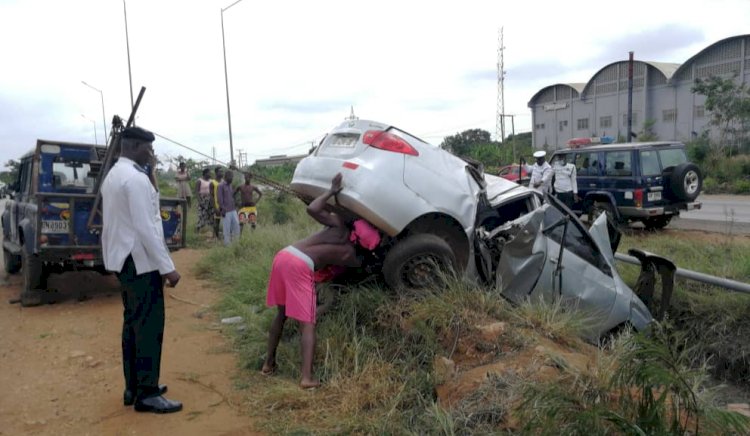 One Feared Dead In Crash On The Tema Motorway