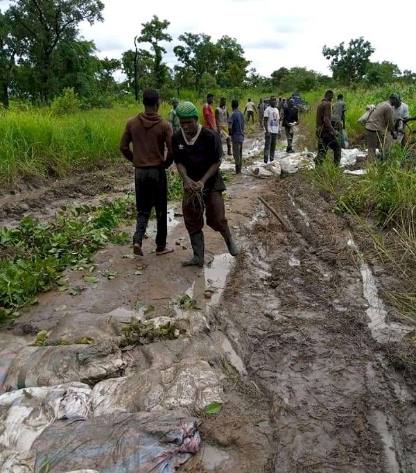 Sissala East: Residents Turn Road Contractors As Their Neglected Roads Worsen