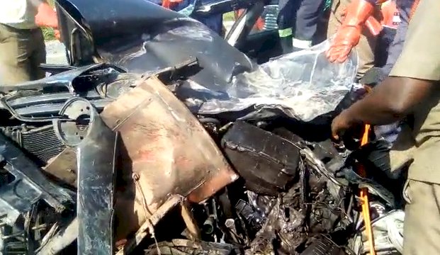 One Person Dead, Ten Others Injured In Car Crash On Accra Cape Coast Highway