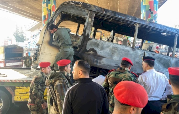 Syria: Bomb Attack In Damascus Kills 14 Syrian Military Personnel