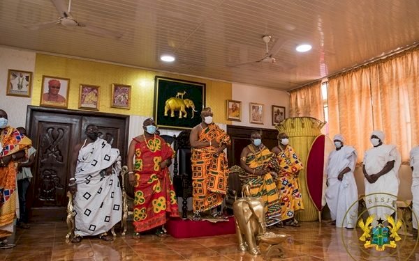 We Are Seeing Development In Accra - Ga Mantse to Akufo-Addo