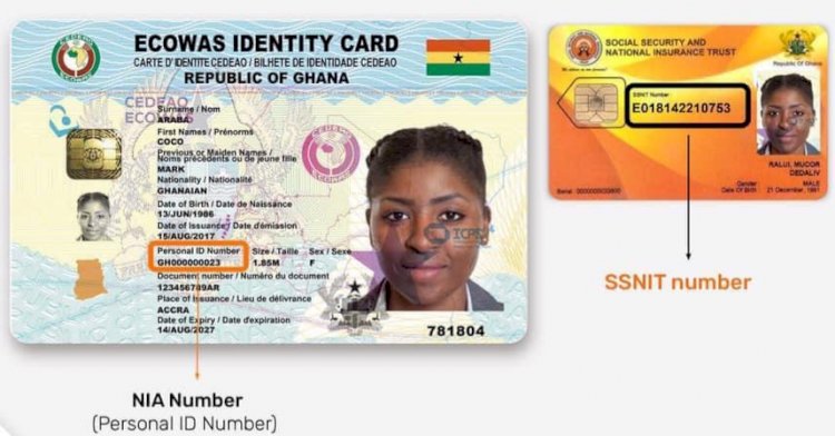 Ghana Card, SSNIT ID Extended To June 2022