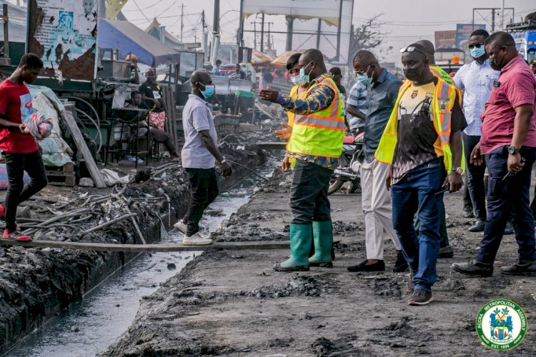 Remove Pipelines Laid In Agbogbloshie Drains To Facilitate Desilting Works - Accra Mayor To Ghana Water