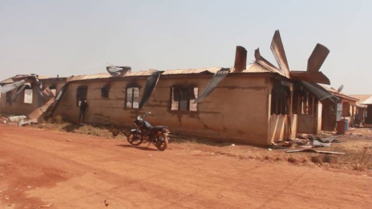 Tamale: Fire Razes 16 Room Compound House