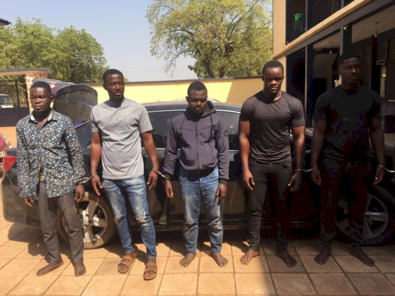 5 Men Jailed 15 Years Each For Robbery And Possession Of Firearms