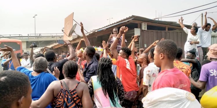 Traders At Circle Clash With Operation Clean Your Frontage Taskforce