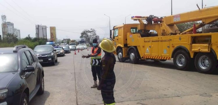 Tema Motorway Reopens To Traffic After Accident