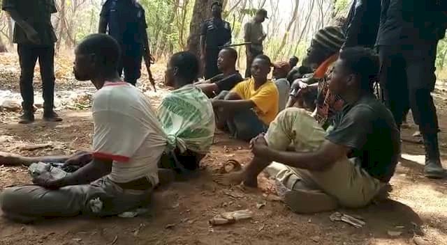 Over 50 Suspected Criminals Arrested At Tamale Water Works Forest