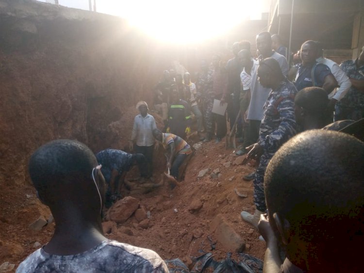 Two Persons Dead, One Injured As Wall Collapses