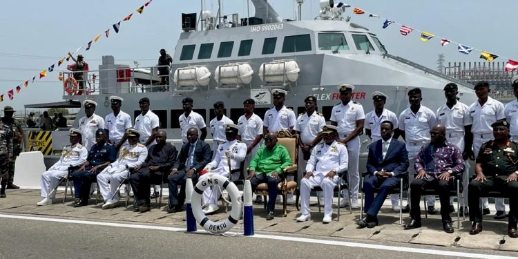 Akufo-Addo Commissions 4 Ships For Navy