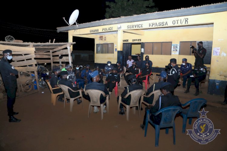 IGP Urges Personnel Not To Lord Over Residents In Oti Region