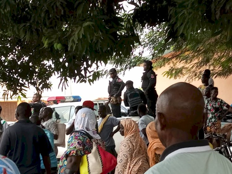 NPP Polls: Police Reinforcement Team Storms Abuakwa North As Tensions Rise