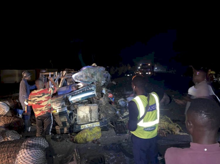 V/R: Four Persons Perish In Fatal Car Crash At Peki