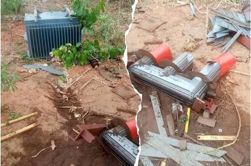 Thieves Vandalise Newly Installed ECG Transformer At Dunyo