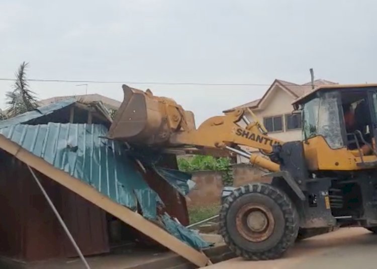 Residents Of Madina Zongo Junction Angry Over Demolition On Disputed Land