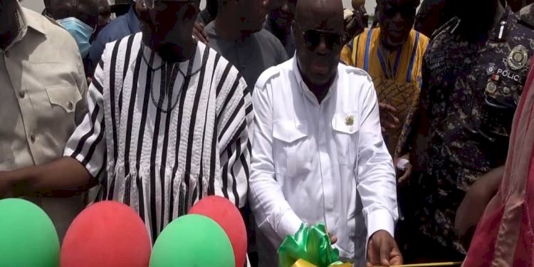 Akufo-Addo Commissions Newly Constructed Tamale Interchange