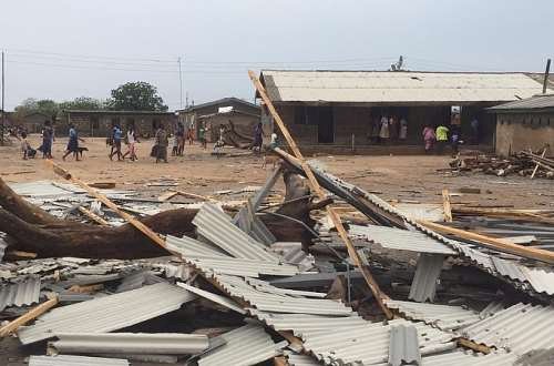 Ada-West: Rainstorm Destroy Homes, Many Displaced