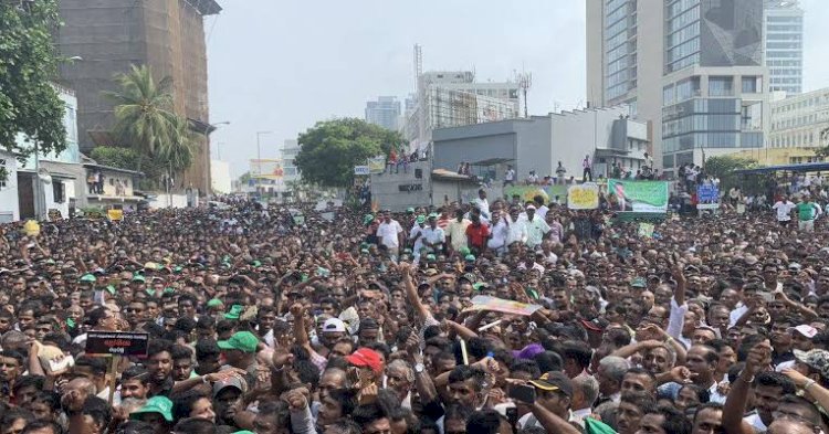 Protesters Force All Ministers To Resign Over Power Outage In Sri Lanka