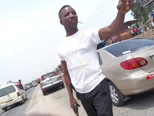 Police Officer Who Pulled Gun On Winneba Road Interdicted