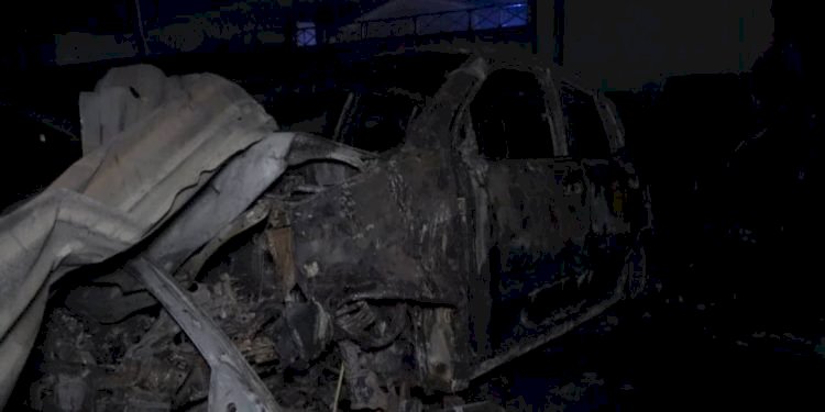 Vehicles Destroyed As Fire Sweeps Through Mechanic Shop, Warehouse In Weija