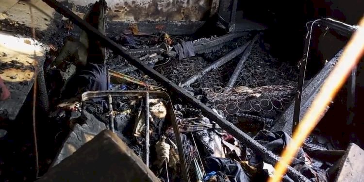 Budumburam: Nine Visually Impaired Persons Displaced After Fire Guts Their Apartment