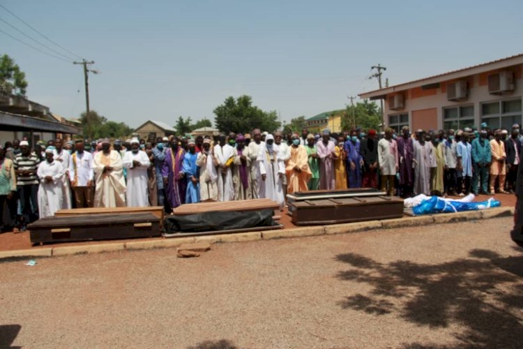 8 Persons Who Died In Shooting Incident At Zakoli Buried