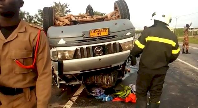 46 Injured In Two Separate Accidents On Kasoa - Cape Coast Road