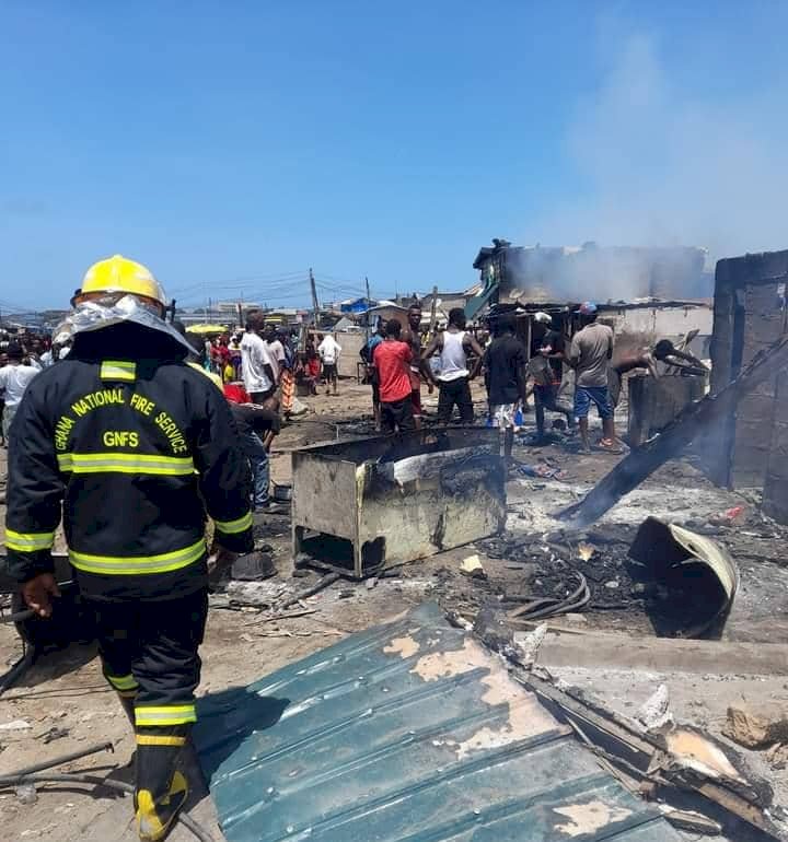 Fire Sweeps Konkomba Market