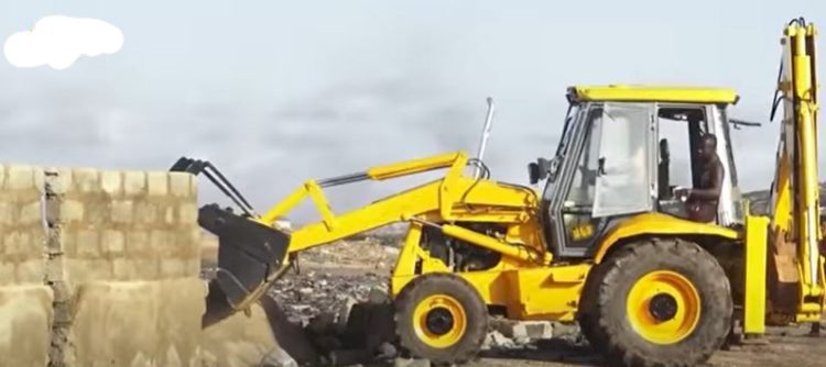 Henry Quartey Demolishes Fence Walls At Agbogbloshie