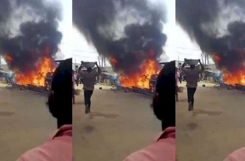 C/R: Fried Yam Seller Burnt To Death; Two Others In Critical Condition