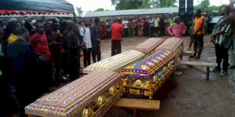 Six Children Killed By Saloon Car Buried At Ankaase