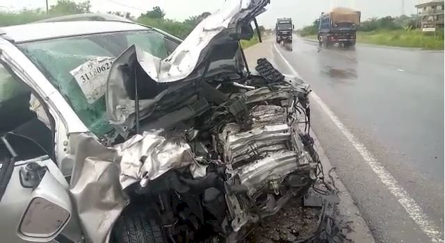 Five Persons In Accident At Gomoa Akotsi