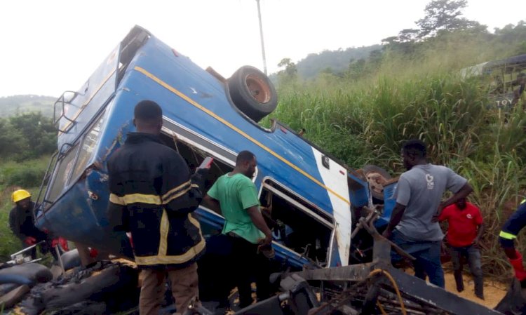 Five Persons Dead In Accident At Fanteakwa