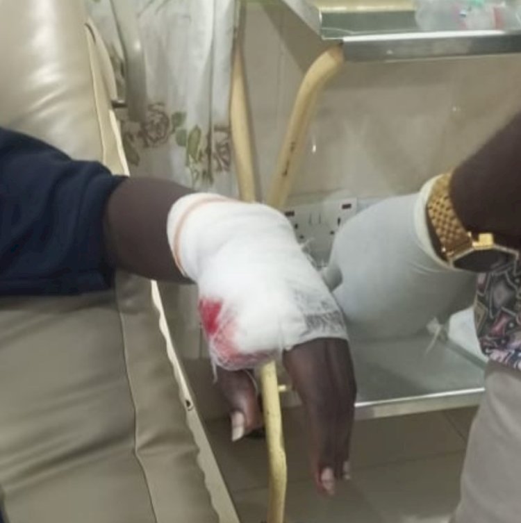 Armed Robber Shoots Fuel Station Attendant At Assin Adubease