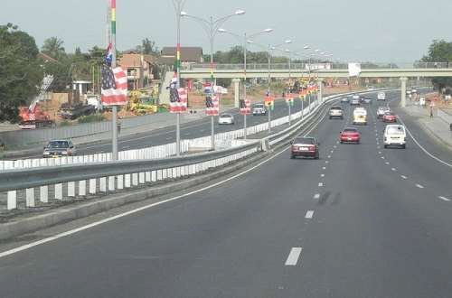 Accra-Achimota Highway Opened To Traffic