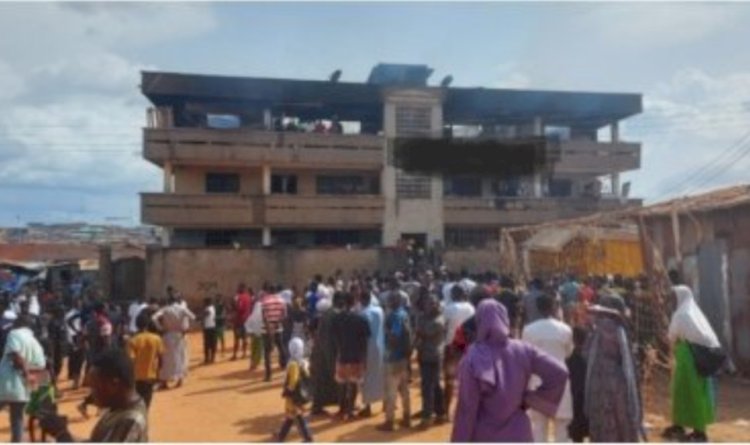 Kumasi: 10 Bedroom Apartment Burnt In Thursday Afternoon Fire