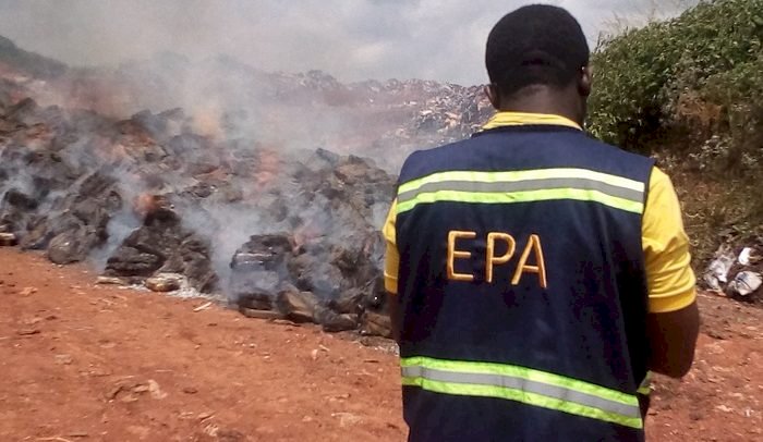 Over 8,000 Slabs Of Cannabis Burnt In Sunyani