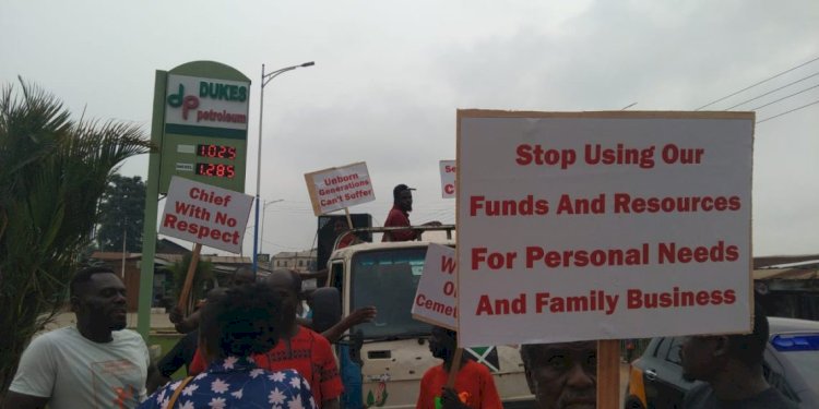 Residents Of Kukurantumi Demonstrate Over Sale Of Family Lands