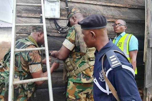 Military Personnel In Krobo Are Electrical Engineers - ECG
