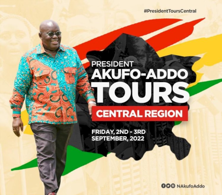 Akufo-Addo Begins 2-Day Central Region Tour Today