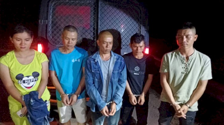 Ellembelle: Five Chinese Arrested In Connection With Missing Excavators