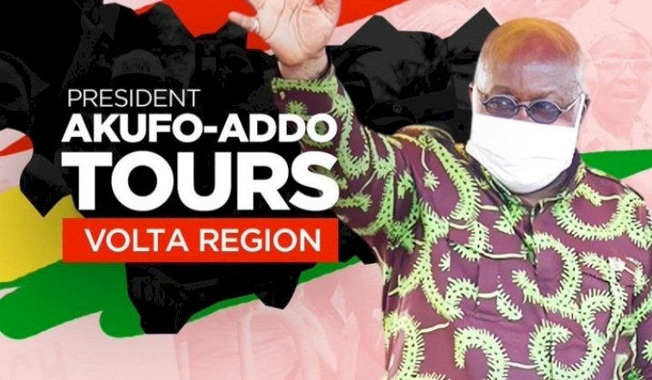 President Akufo-Addo Storms Volta Region Today