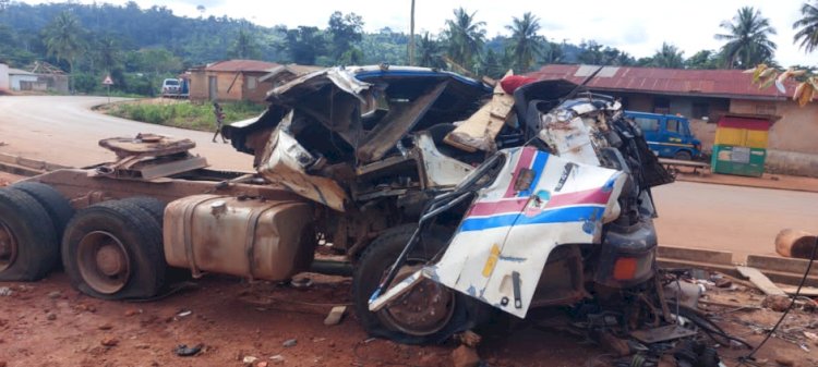 Accident At Sefwi Akontombra Leaves 2 Dead, Others Injured