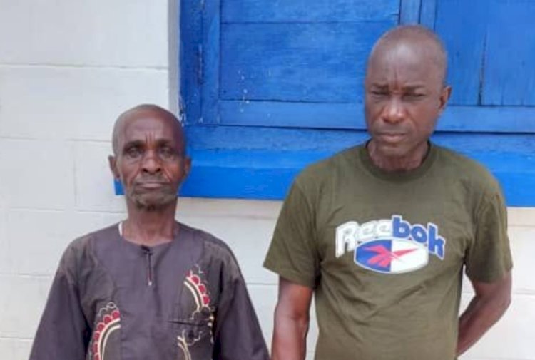 Elubo Galamsey Chief, Brother Caged