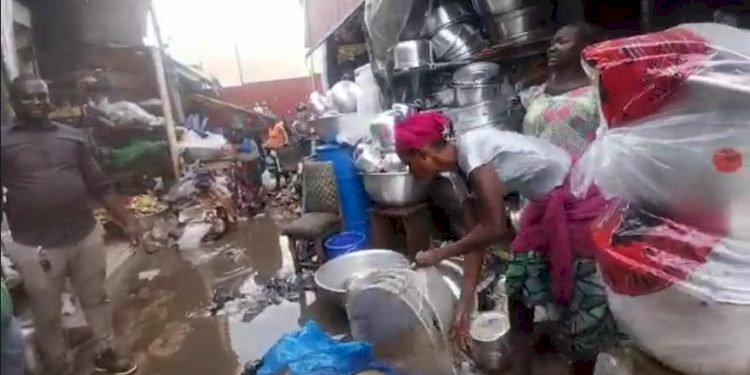 Old Central Market Traders In Kumasi Count Losses After Flooding