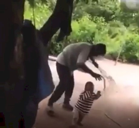 Child Rights International Places ¢10k Bounty On Head Of Man Flogging Toddler In Viral Video