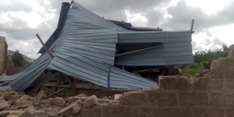 Two Persons Dead, Five Injured After Church Collapses At Gomoa Akoti