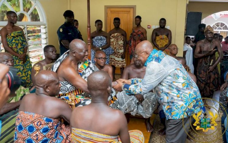 Your Tenure Has Been Beneficial For Asanteman – Otumfuo To Akufo-Addo
