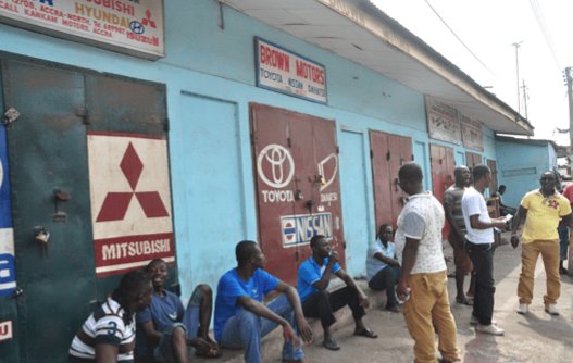 Accra Shops  Shut As Traders Protest Economic Hardships